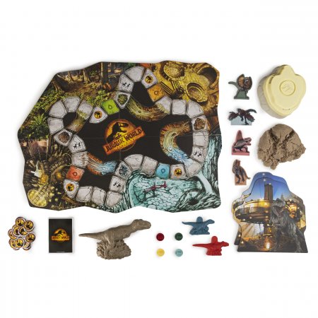 SPINMASTER GAMES stalo žaidimas Jurassic World T-Rex Stomp n Smash, 6060737 6060737