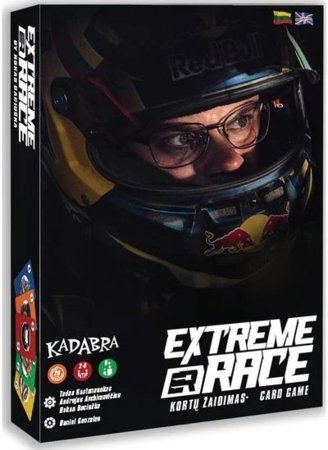 Kortų žaidimas EXTREME RACE by Rokas Baciuška, LT/LV/EE, 56156 