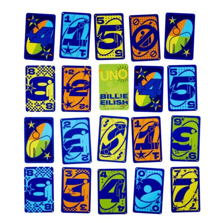 MATTEL GAMES UNO kortos Billie Eilish, JFP02 