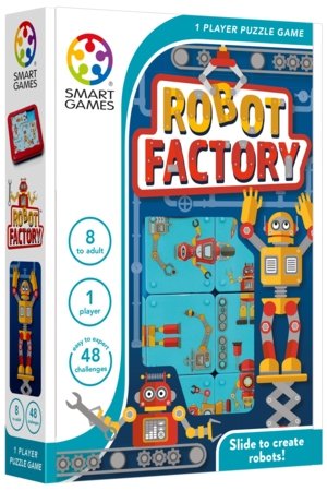 SMART GAMES Stalo žaidimas Robot Factory, SMA#428 