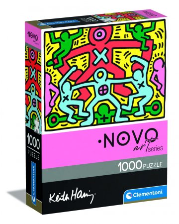 CLEMENTONI dėlionė HQC Haring, 1000d., 39757 39757