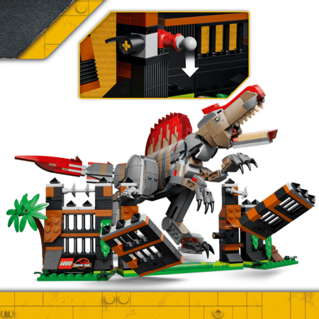 77982 LEGO® Jurassic World Dinozauro spinozauro pabėgimas 