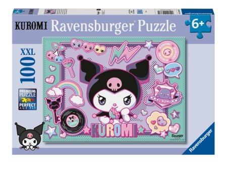 RAVENSBURGER PUZZLE dėlionė Kuromi, 100 det., 120043331 