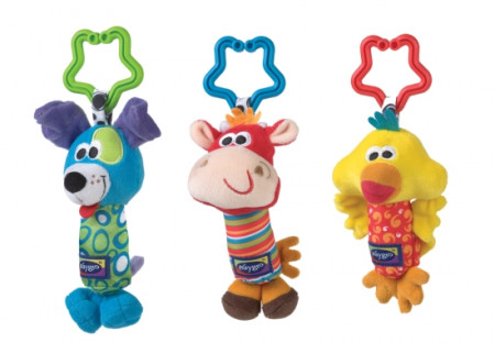 PLAYGRO pakabinamas žaislas Trys draugai My First, 0181059 