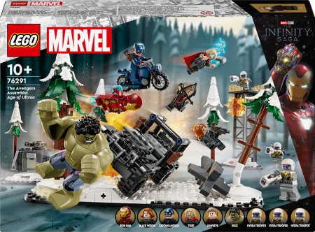 76291 LEGO® Super Heroes Marvel Keršytojų komanda: Altrono amžius 
