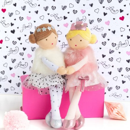 DOUDOU ET COMPAGNIE minkšta lėlytė Lollipop 30cm, DC3401 