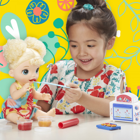 BABY ALIVE lėlytė Snackin treat baby, E1947ES0 E1947ES0