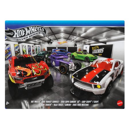 HOT WHEELS 1:64 šešių legendinių modelių rinkinys, JLB24 