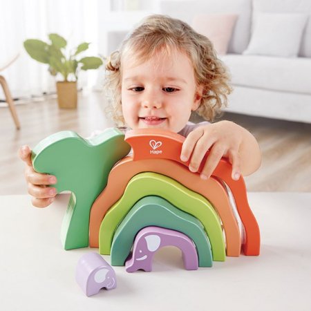 HAPE sudedami blokeliai Safari Elephant, E0489A E0489A