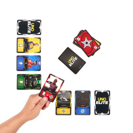 MATTEL GAMES UNO Elite F1 kortos, JLV42 