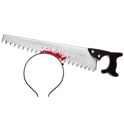 WIDMANN helovino aksesuaras - Pjūklas Bloody Saw in The Head, 09652 