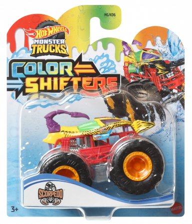 HOT WHEELS džipai pakeisk spalvą, asort., HGX06 HGX06
