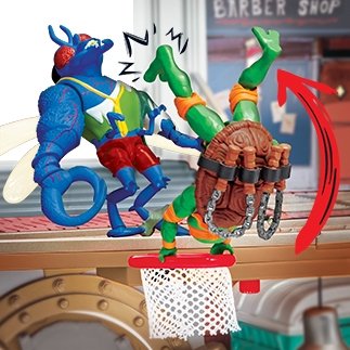 TMNT žaidimų komplektas Sewer Lair, 83478 83478
