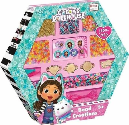 TOTUM GABBY'S DOLLHOUSE kūrybinis rinkinys Bead Creations, 420946 