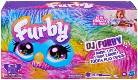 FURBY interaktyvus žaislas DJ Furby Rainbow, G0668UU0 