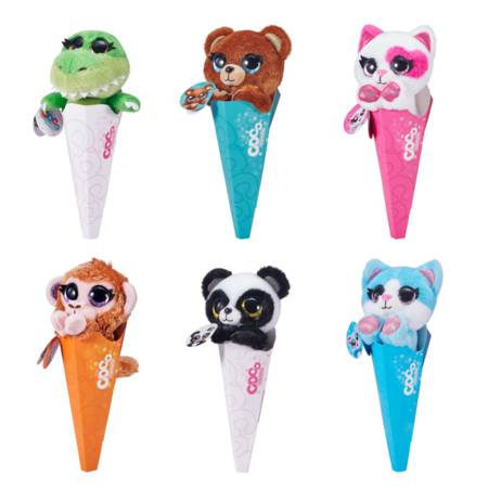COCO CONES pliušinis žaislas Original, 1 serija, asort., 9601SQ1 
