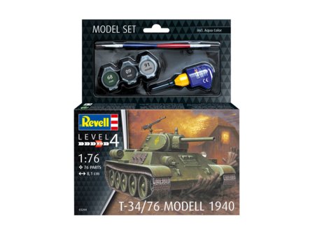REVELL modelis T-34/76 1940, 63294 