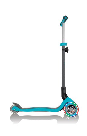 GLOBBER paspirtukas Go Up Deluxe Lights, žalsvai mėlynas, 646-105 646-105