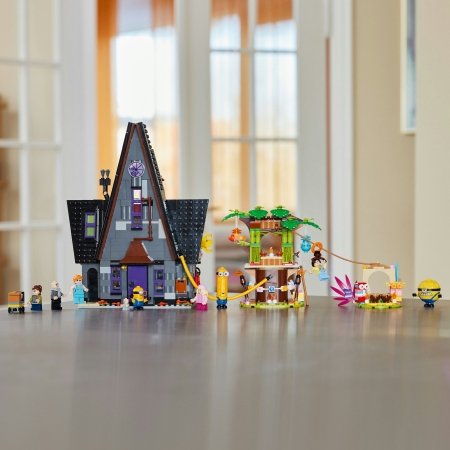 75583 LEGO® Despicable Me Pakalikų ir Gru šeimos namas 