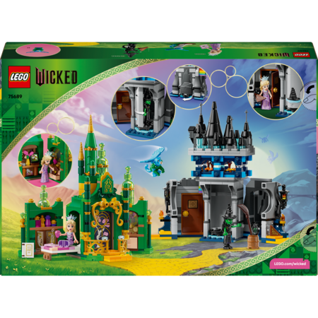 75689 LEGO® Wicked Emerald City ir Kiamo Ko pilis 