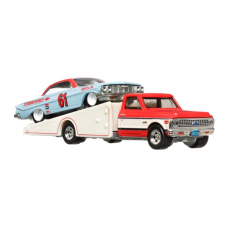 HOT WHEELS automodeliukas Vilkikas su automobiliu asort., FLF56 