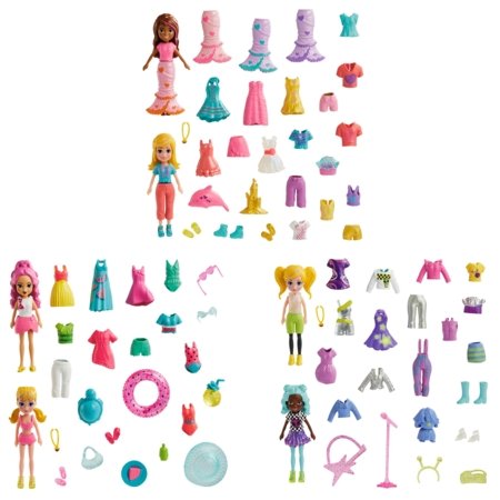 POLLY POCKET didysis mados rinkinys asort, HNF51 HNF51