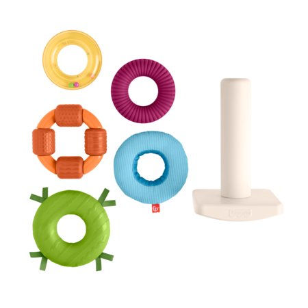 FISHER PRICE Bokštelis supk ir statyk jutiminis, HXK47 