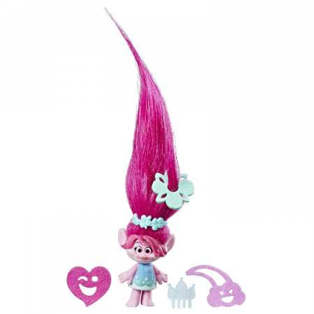 HASBRO TROLLS trolis su plaukų aksesuarais, C1300EU4 C1300EU4