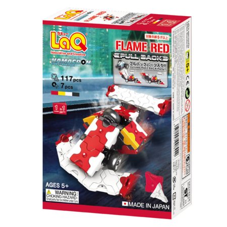 LAQ Japoniškas konstruktorius Hamacron Constructor Flame Red, L8442 