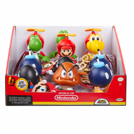 NINTENDO figūrėlė Super Mario Wind Up, 08971-11L-PDQA2GEN 08971-11L-PDQA2GEN