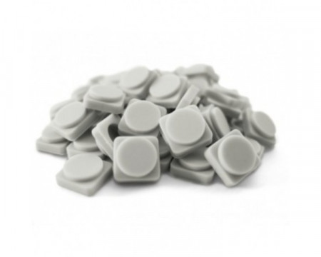 UPIXEL kuprinės dekoravimo detalės Light gray (small), WY-Z002 