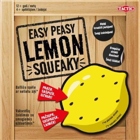 TACTIC Žaidimas Lemon Squeaky LT/LV, 60439 