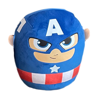 TY Marvel Pliušinis Captain America 25cm., TY39257 TY39257