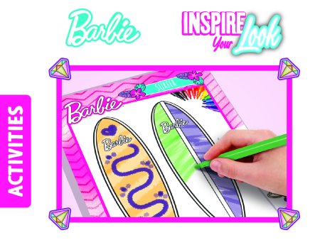 LISCIANI Barbie kūrybinis rinkinys Inspire Your Look, 12617 