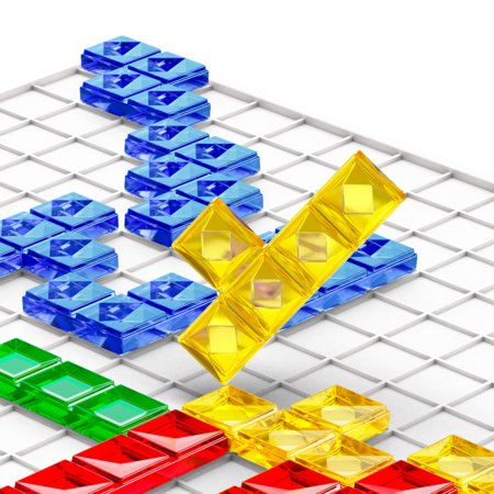 MATTEL GAMES stalo žaidimas Blokus Classic, BJV44 