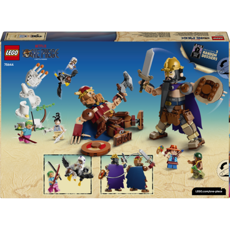 75644 LEGO® ONE PIECE Dorry prieš Brogy – Mažojo sodo milžinai 
