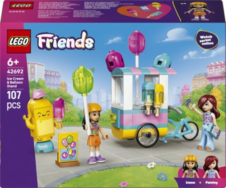 42692 LEGO® Friends Ledų ir balionų kioskas 