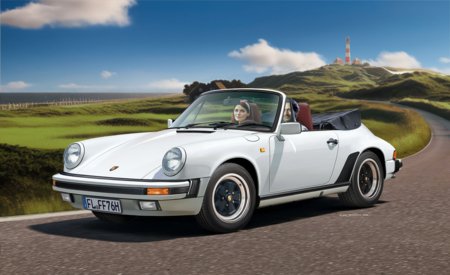 REVELL Porsche 911 G-Model Cabrio 50th anniversery automodelis, 05646 