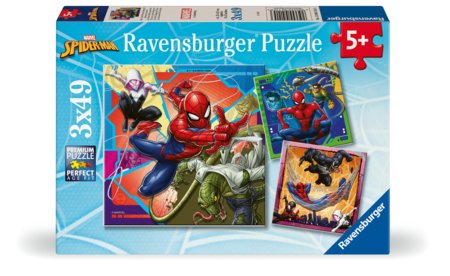 RAVENSBURGER dėlionės Marvel Spider-Man, 3x49d., 4115 