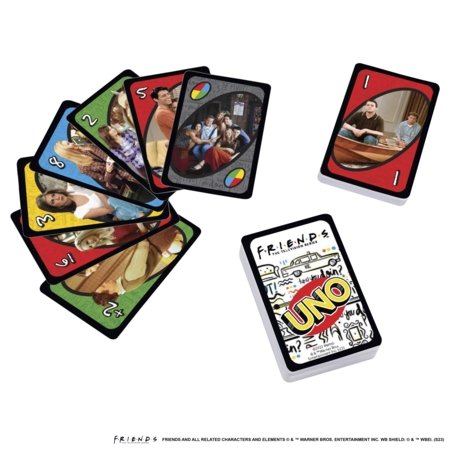 UNO FRIENDS kortos Draugai, HJH35 