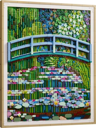 31220 LEGO® Art Klodas Monė – Tiltas virš vandens lelijų tvenkinio 