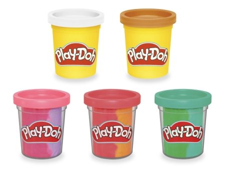 PLAY DOH rinkinys Vaivorykštės ledai, G0028 