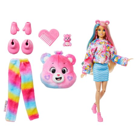 BARBIE Cutie Reveal Care Bears rinkinys – Togetherness Bear, JFV60 