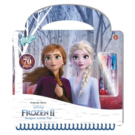 TOTUM FROZEN kūrybinė knyga Designer Activity Pad, 681446 