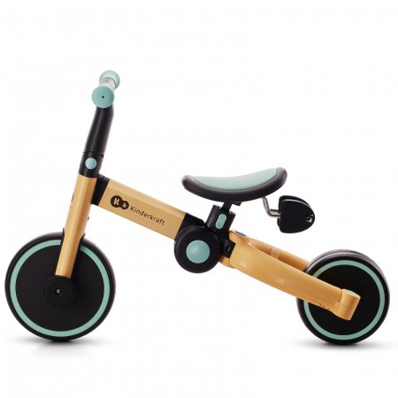 KINDERKRAFT triratukas 3in1 4Trike geltonas, KR4TRI22BLU0000 KR4TRI22BLU0000