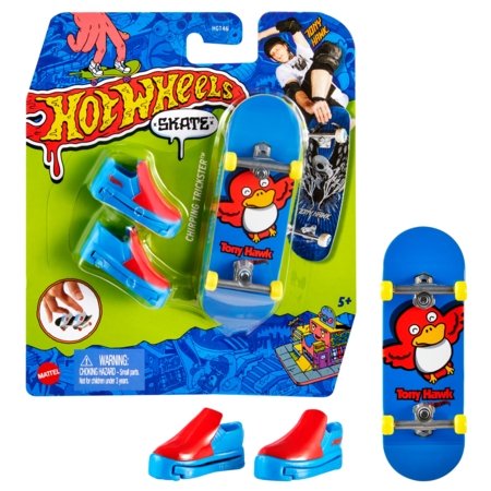 HOT WHEELS pirštų riedlentė su batais assort., HGT46 HGT46