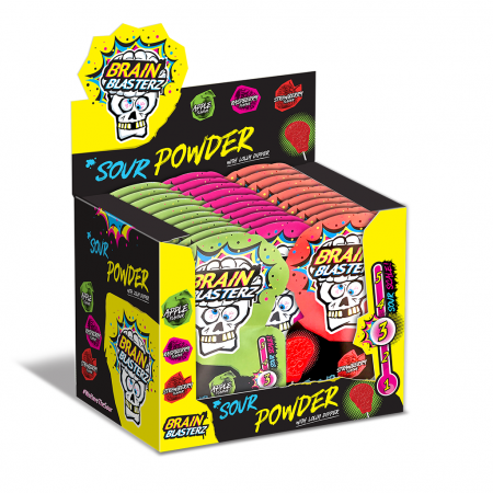 BRAIN BLASTERZ rūgštūs milteliai su ledinuku, 10 g., 5727 BBB0005