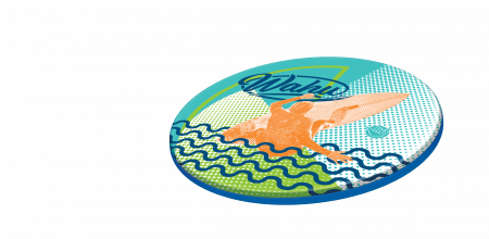 WAHU skraidantis diskas Aqua Disc, asort., 920686106 920686106