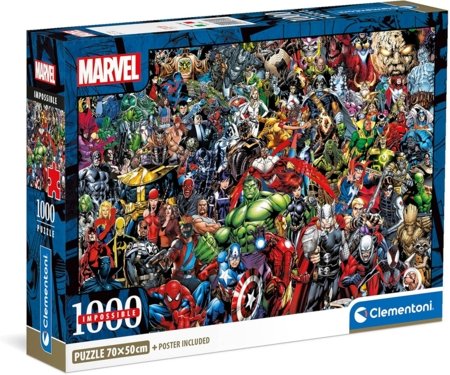 CLEMENTONI MARVEL dėlionė Impossible,  39709 