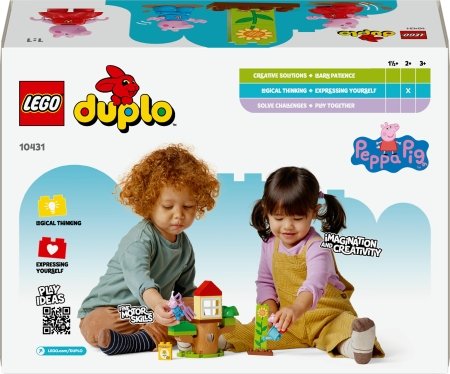 10431 LEGO® DUPLO® Kiaulytės Pepos sodas ir namelis medyje 